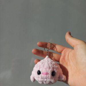Pembe Civciv Anahtarlık
